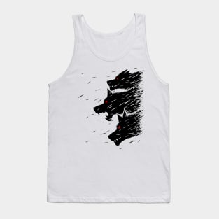 Three Wolves attack Tank Top